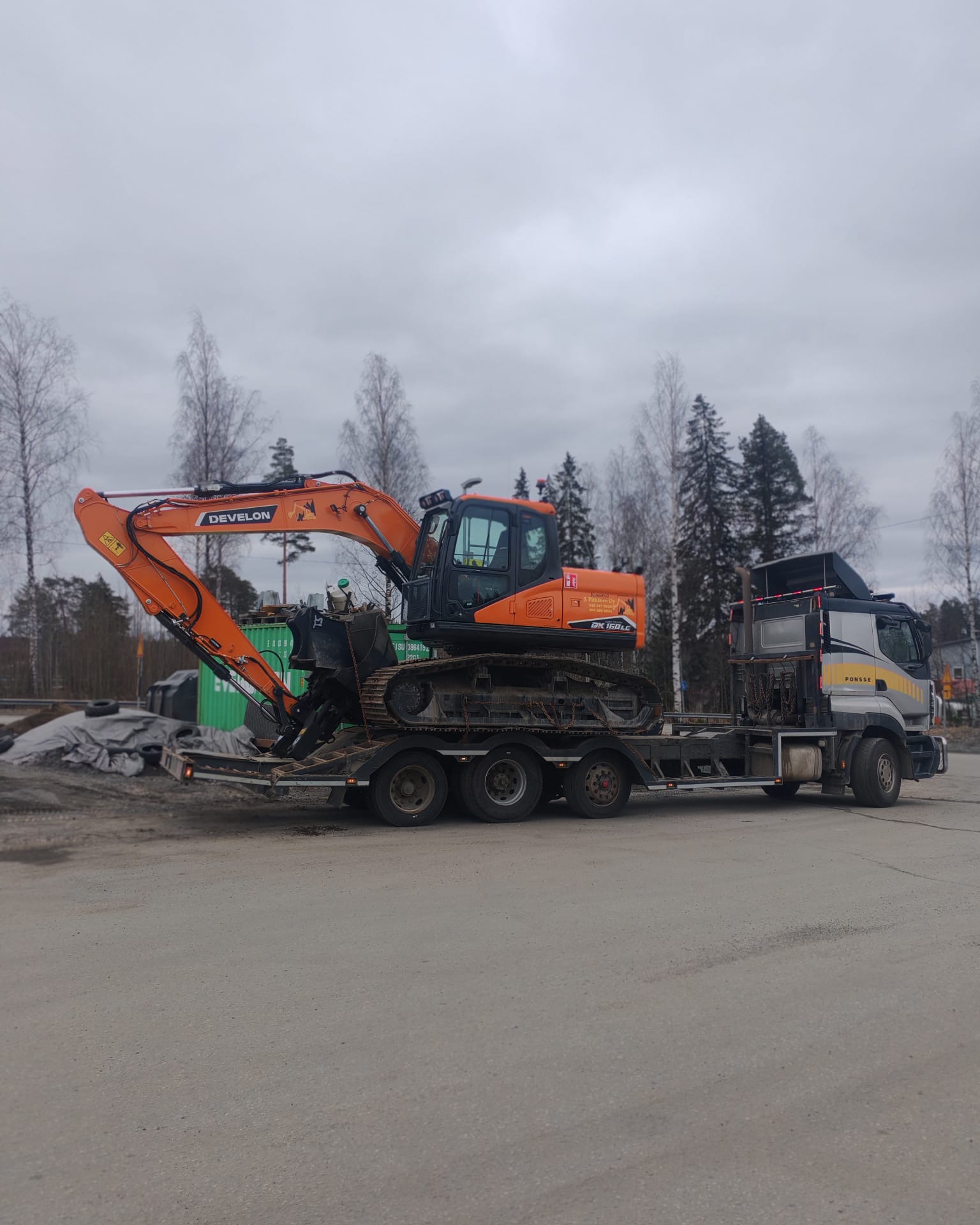 Konetyö J. Pitkänen – huoltotyöt
